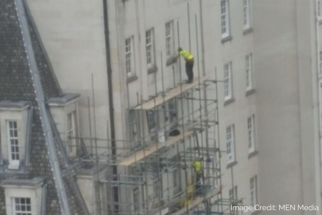 dangerous scaffolding practice