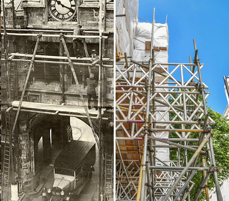 scaffolding safety over the years